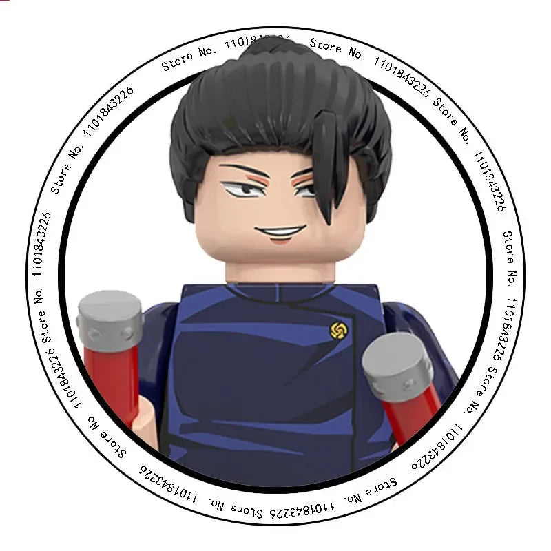 Jujutsu Kaisen Bleach Building Blocks Itadori Yuji Gojo Satoru Ryomen Sukuna Mini Action Figure Accessories Christmas Gifts