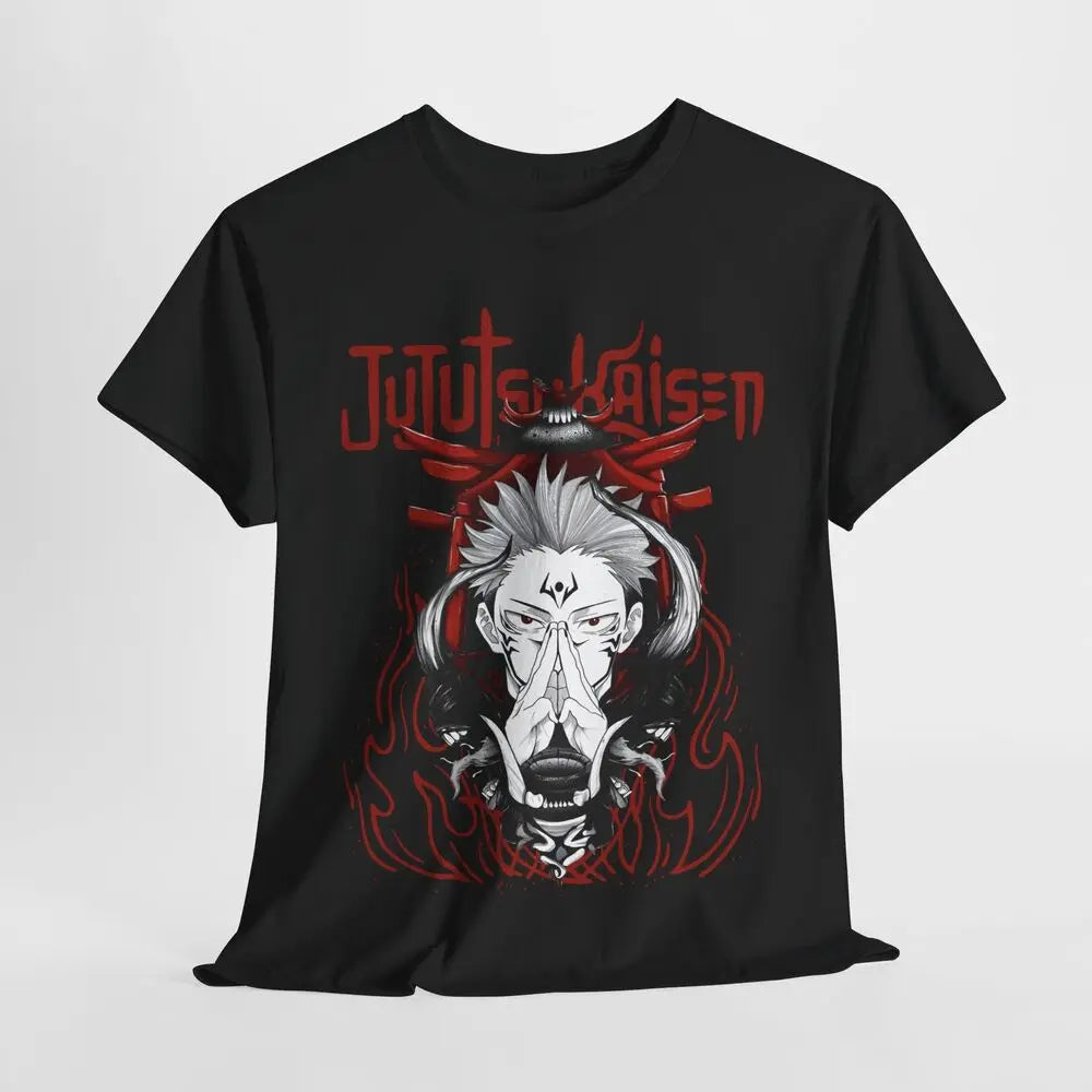 Jujutsu Kaisen T-shirt, Inspired Anime Ryomen Sukuna T-shirt Black- Anime Gift - Jujutsu Kaisen Merch - Free Shipping Buy Now