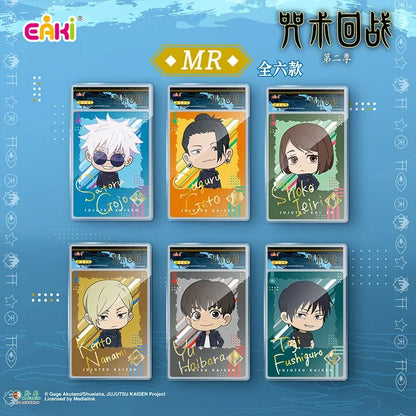 In-stock New Jujutsu Kaisen Card Polaroid Acrylic Photo Card Gojo Satoru Geto Fushiguro Shinobu Anime Collection Card Toy Gift