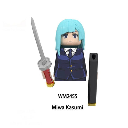 Jujutsu Kaisen Anime Cartoon Gojo Satoru Itadori Yuj Fushiguro Megumi Okkostu Yuta Building Blocks Mini Action Figures Kids Toy - Jujutsu Kaisen Merch - Free Shipping Buy Now