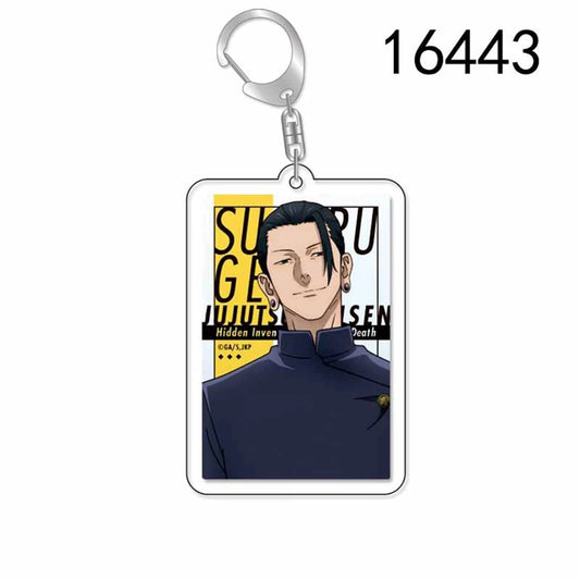 Anime Acrylic Keychain- Jujutsu Kaisen Cartoon Character Pendant, Suitable for Bags and Keys,cosplay gifts Perfect Gift for Fans