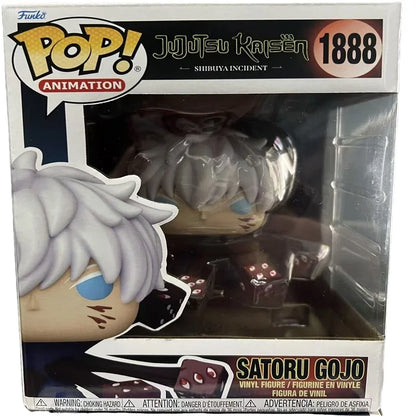 Jujutsu Kaisen Action Figure Funko Pop Gojo Satoru 1888#  Kugisaki Nobara 1884# Geto Suguru 1891# Fushiguro Toji 1889# Doll Toys