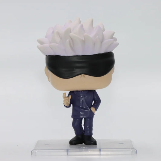 Funko Pop Original Jujutsu Kaisen Gojo Satoru Action Figure Toy Anime Figureine Statue Doll Vinyl Figure Toy Model Gift for Kids