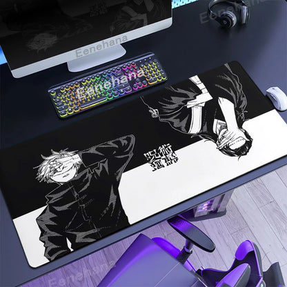 Hot Anime Jujutsu Kaisen Large 40x90CM Mouse Pad XXL Ryomen Sukuna MousePad handsome Computer Gaming laptop Accessories Desk Mat