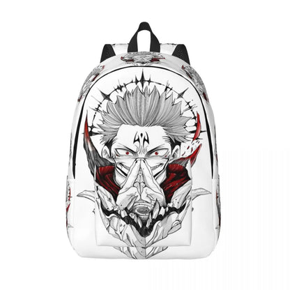 Sac à dos Jujutsu Kaisen Sukuna pour hommes et femmes, mode étudiant, randonnée, voyage, sac à dos, anime, manga, ordinateur portable, sacs en toile, sport
