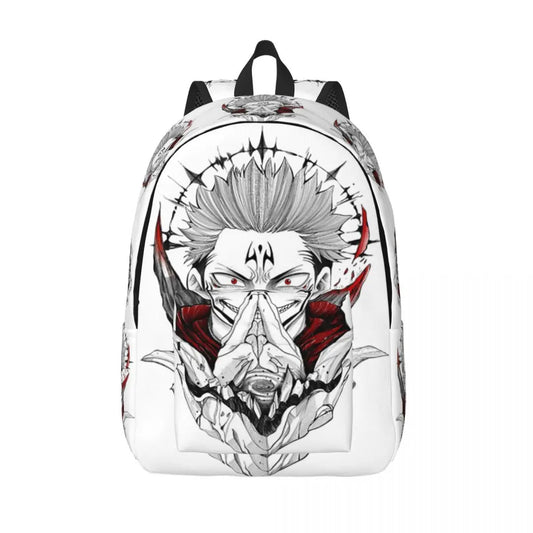 Sac à dos Jujutsu Kaisen Sukuna pour hommes et femmes, mode étudiant, randonnée, voyage, sac à dos, anime, manga, ordinateur portable, sacs en toile, sport