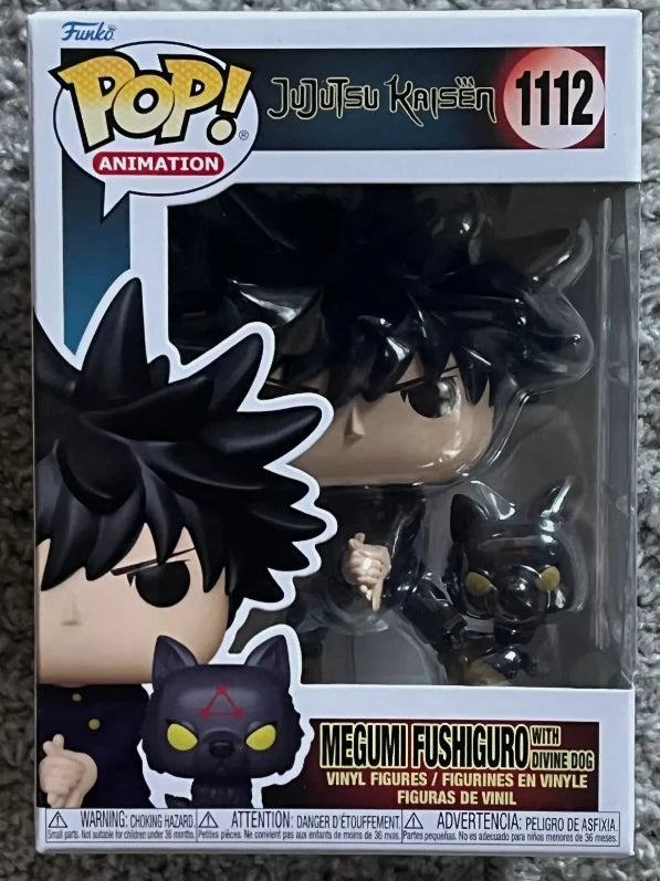 Funko POP Jujutsu Kaisen Megumi Fushiguro 1112 Mahito 1115 Satoru Gojo 1114 Yuji Itadori 1163Toys Collection Birthday Gift Model