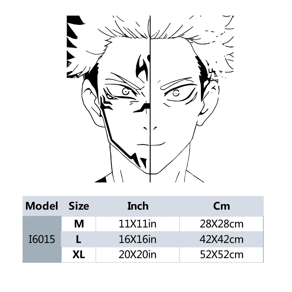 Creative Jujutsu Kaisen Sticker Waterproof Vinyl Wallpaper Home Decor For Kids Rooms Decoration Decoration Accessories
