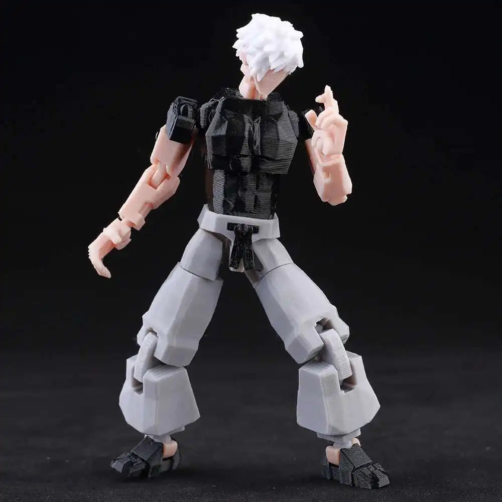 9L3D Printed Jujutsu Kaisen 3D Mini Figures, Satoru Gojo & Geto Suguru Action Model, Anime PVC Collectible Statue, Gift for Fans - Jujutsu Kaisen Merch - Free Shipping Buy Now