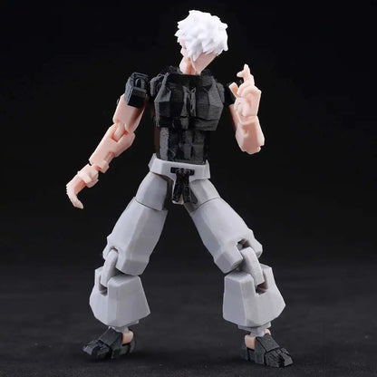 9L3D Printed Jujutsu Kaisen 3D Mini Figures, Satoru Gojo & Geto Suguru Action Model, Anime PVC Collectible Statue, Gift for Fans - Jujutsu Kaisen Merch - Free Shipping Buy Now