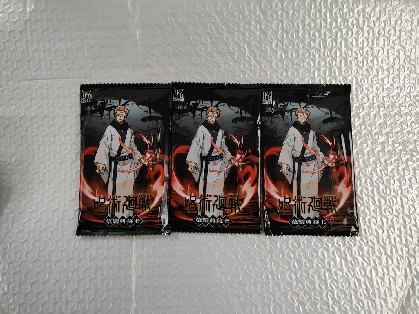 Jujutsu Kaisen Collection Cards 12 Packs Booster Box Glory Edition Anime Trading Card Game CCG Kadou Merchandise