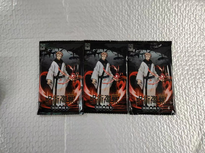 Jujutsu Kaisen Collection Cards 12 Packs Booster Box Glory Edition Anime Trading Card Game CCG Kadou Merchandise