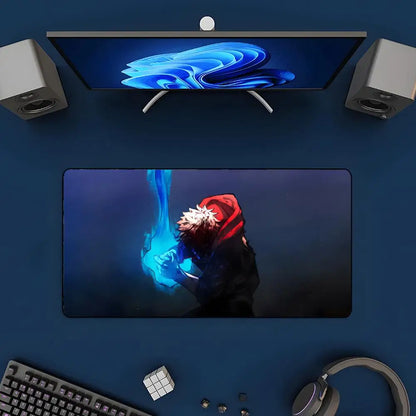 Jujutsu Kaisen Itadori Yuji Mouse Pad Mousepad Large Gaming Mouse Pad LockEdge Thickened Computer Keyboard Table Desk Mat