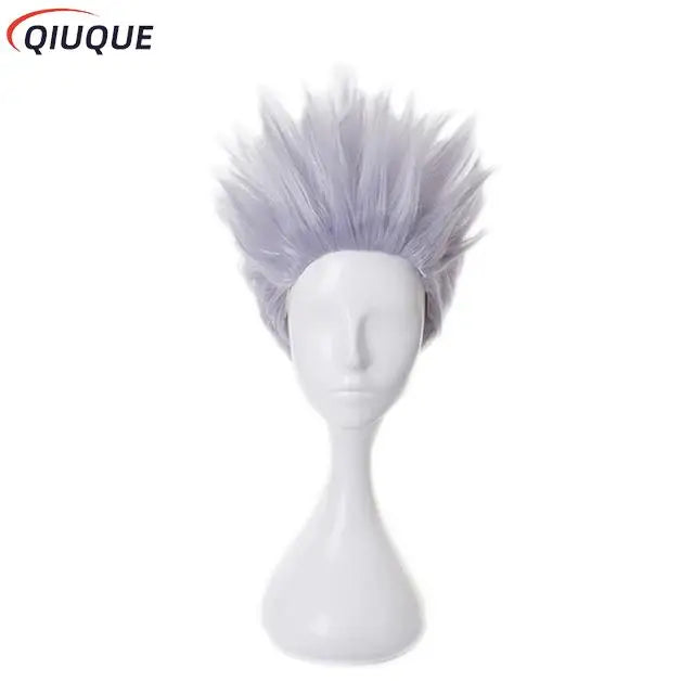 110-3XL Black / Blue Gojo Satoru Cosplay Costume Eye Patch Wigs Glasses Anime Halloween Party Men Kids Uniforms - Jujutsu Kaisen Merch - Free Shipping Buy Now