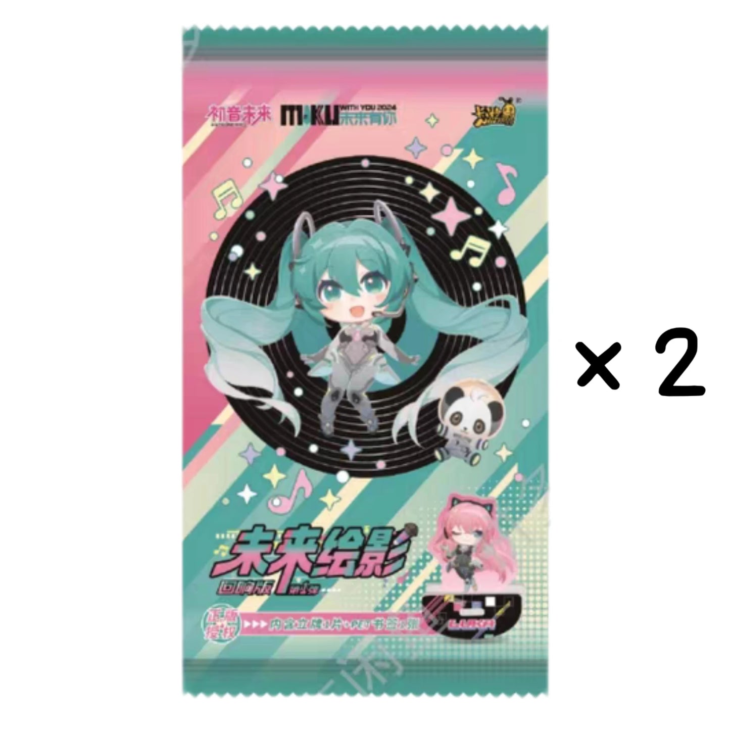 KAYOU Jujutsu Kaisen One Piece Harry Potter Hatsune Miku Future Acrylic Collection Card Animation Peripheral Flashcard Toy Gift