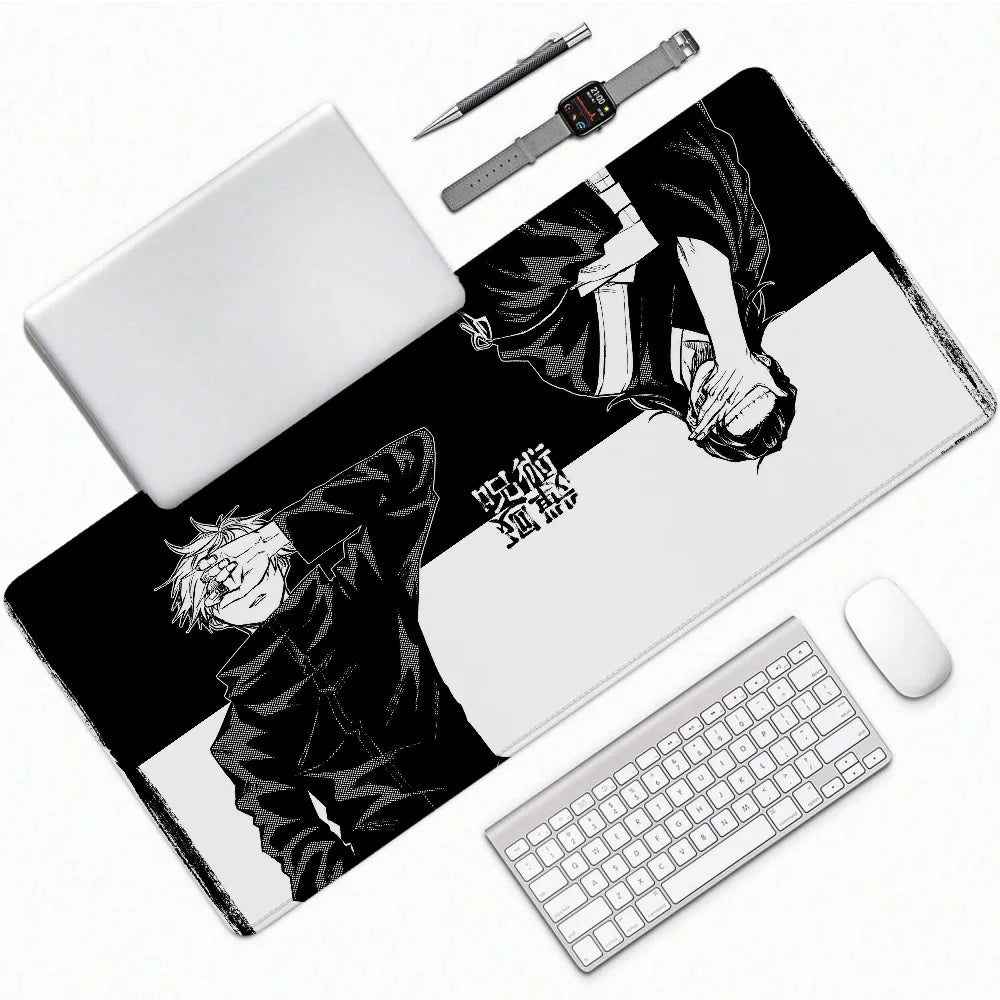 Jujutsus Kaisens Hot Pad Mouse Gaming Keyboard Computer Mat Deskmat Mousepad Gamer Mausepad Pc Accessorie Table Pad Mats Cabinet