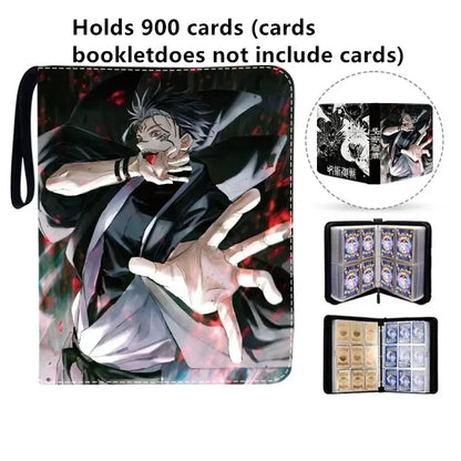 Anime Jujutsu Kaisen Collection 400pcs/900pcs Phantom Parade Card Album Book Card Zipper Game Cards Binder Holder kids Gift