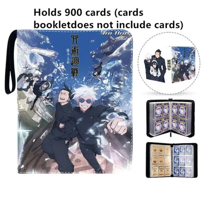 Anime Jujutsu Kaisen Collection 400pcs/900pcs Phantom Parade Card Album Book Card Zipper Game Cards Binder Holder kids Gift