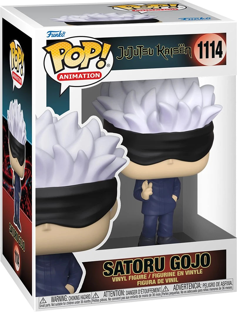 Funko Pop! Jujutsu Kaisen Megumi Fushiguro 1112# Yuji Itadori 1163# SATORU GOJO 1114# 1137# 1885# Model Ornaments Xmas Kid Gift