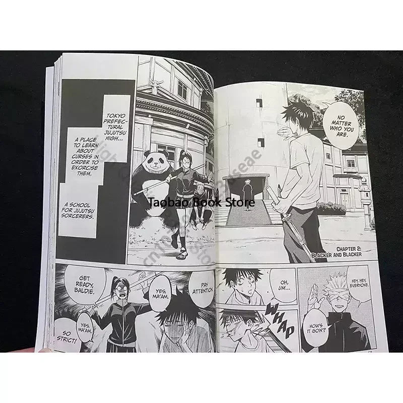 Jujutsu Kaisen Vol 1 Manga Comic Book Japanese Shonen Jump Action Adventure Series for Teens and Young Adults