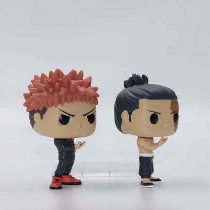 Original Funko Pop Jujutsu Kaisen Anime Figure Yuji Itadori & Aoi Todd Vinyl Figure Figurine Model Toy Gift for Kids