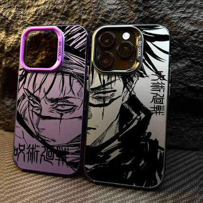 Coque antichoc Jujutsu Kaisen Choso ART pour Apple iPhone 16e, 16, 14, 15, 13, 11 Pro Max, 15 Plus, 12 Mini, 16e
