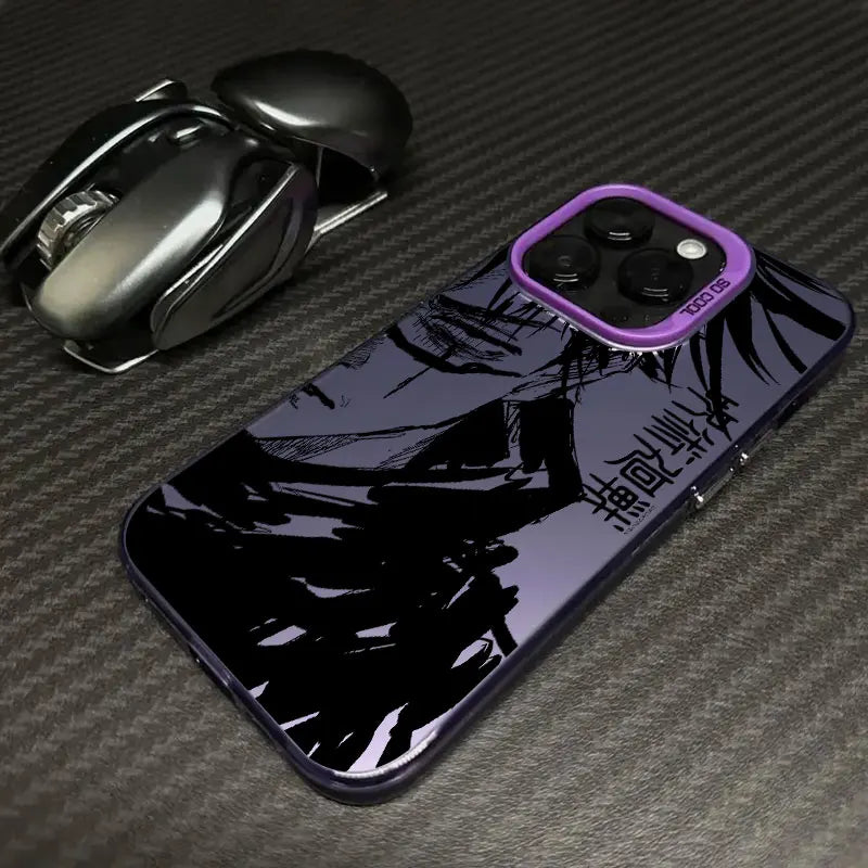 Coque antichoc Jujutsu Kaisen Choso ART pour Apple iPhone 16e, 16, 14, 15, 13, 11 Pro Max, 15 Plus, 12 Mini, 16e