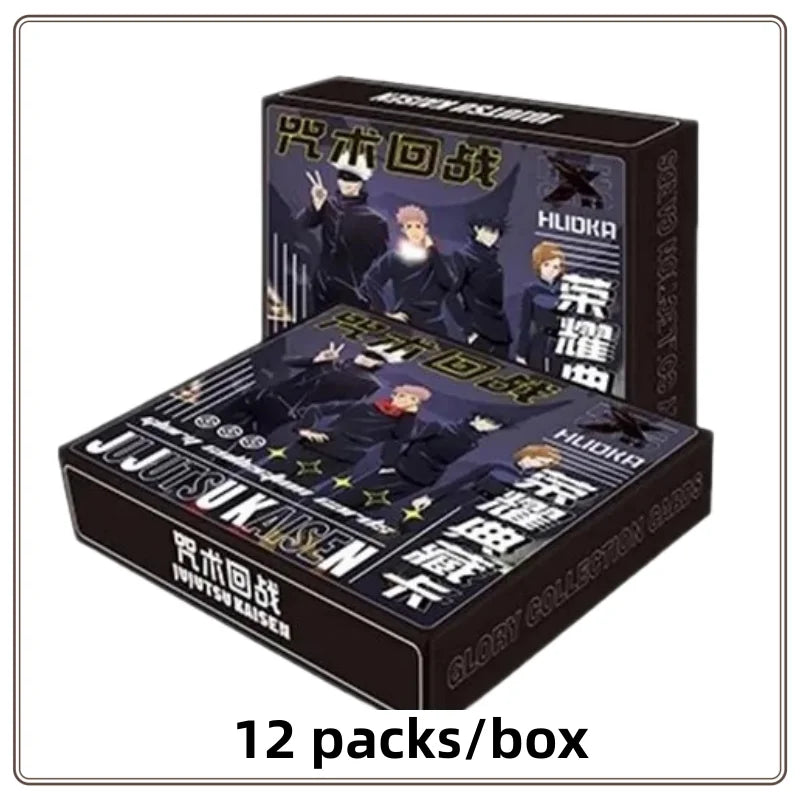Original Jujutsu Kaisen Ryomen Sukuna Card Itadori Yuji Fushiguro Megumi Satoru Gojo Collectible Anime Cards Children Toy Gifts