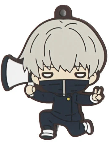 Jujutsu Kaisen Gojo Satoru Geto Suguru Yuji Nanami Kento Fushiguro Toji Choso porte-clés en caoutchouc ornement jouets Collection cadeau