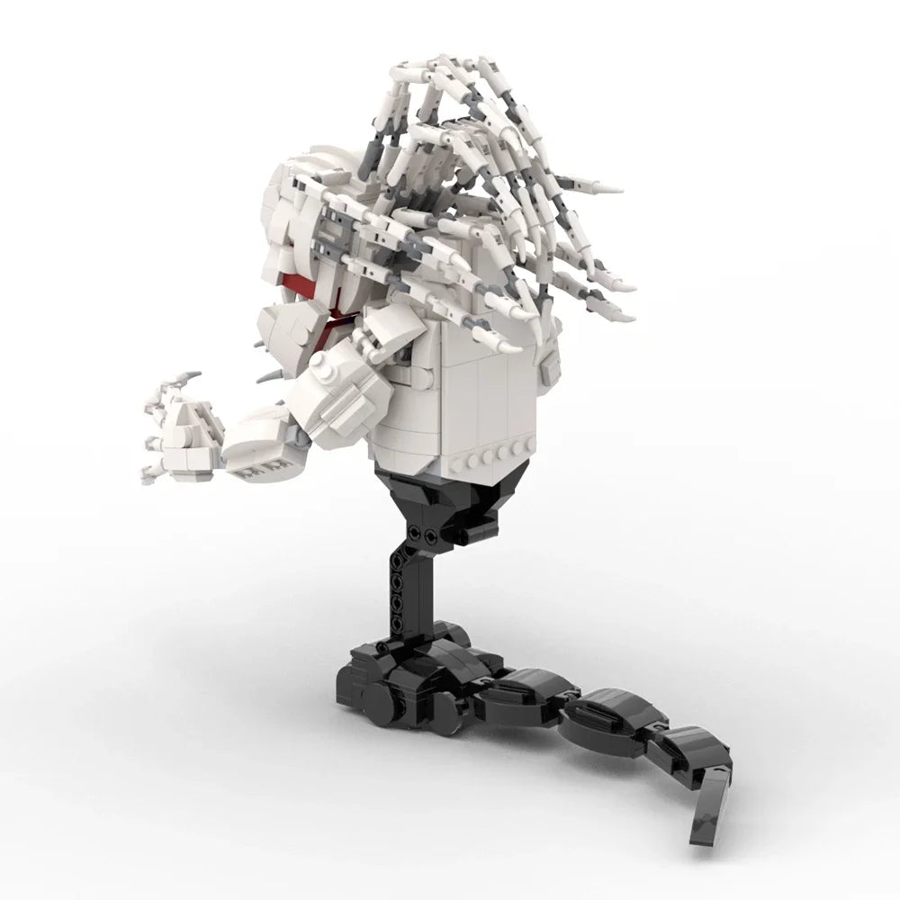 810PCS MOC Jujutsus Kaisen Rika Orimoto Rika Jjk Building Blocks Anime Figure Monster Desktop Ornaments Model Toy for Collection