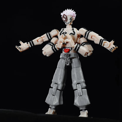 3D Printed Jujutsu Kaisen Ryomen King Of Curses Heian Sukuna Multi-Jointed Shapeshift Toys Action Figures Model Ornaments Gifts - Jujutsu Kaisen Merch - Free Shipping Buy Now