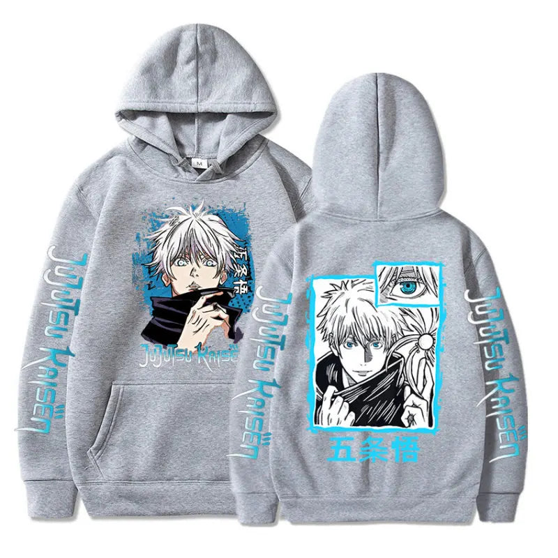 Autumn and winter comfortable and soft hot blood adventure anime Jujutsu Kaisen print men's casual fashion street hoodie - Jujutsu Kaisen Merch - Free Shipping Buy Now