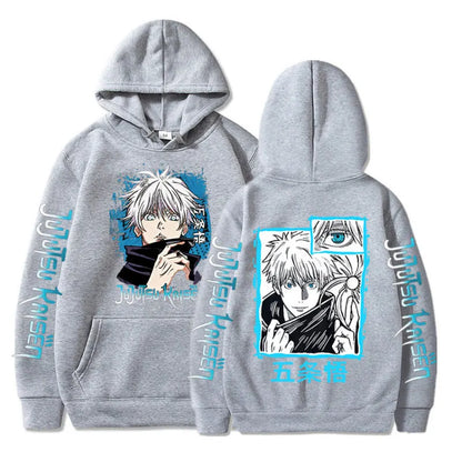 Autumn and winter comfortable and soft hot blood adventure anime Jujutsu Kaisen print men's casual fashion street hoodie - Jujutsu Kaisen Merch - Free Shipping Buy Now