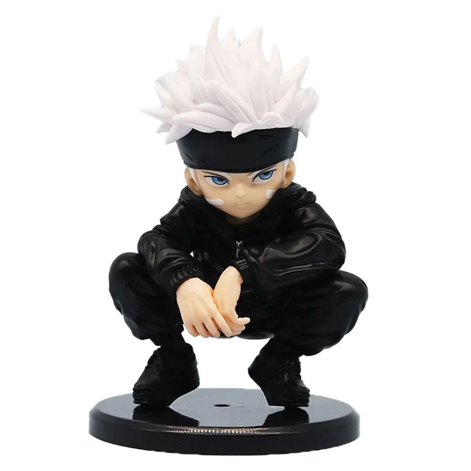 Jujutsu Kaisen Figure Itadori Yuji Gojo Satori Fushiguro Megumi Kugisaki Kawaii Toy Car Decoration PVC Model Gift - Jujutsu Kaisen Merch - Free Shipping Buy Now