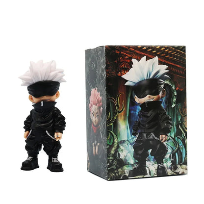 Jujutsu Kaisen Figure Itadori Yuji Gojo Satori Fushiguro Megumi Kugisaki Kawaii Toy Car Decoration PVC Model Gift - Jujutsu Kaisen Merch - Free Shipping Buy Now
