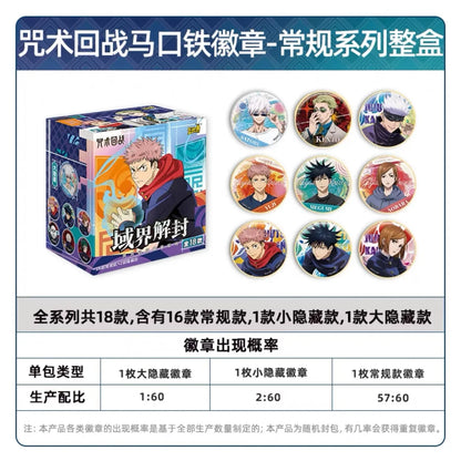 Kayou Jujutsu Kaisen Series Collectible Cards Whole Box Gojo Satoru Figures Anime Collection Badges Trendy Toy For Fans Gift