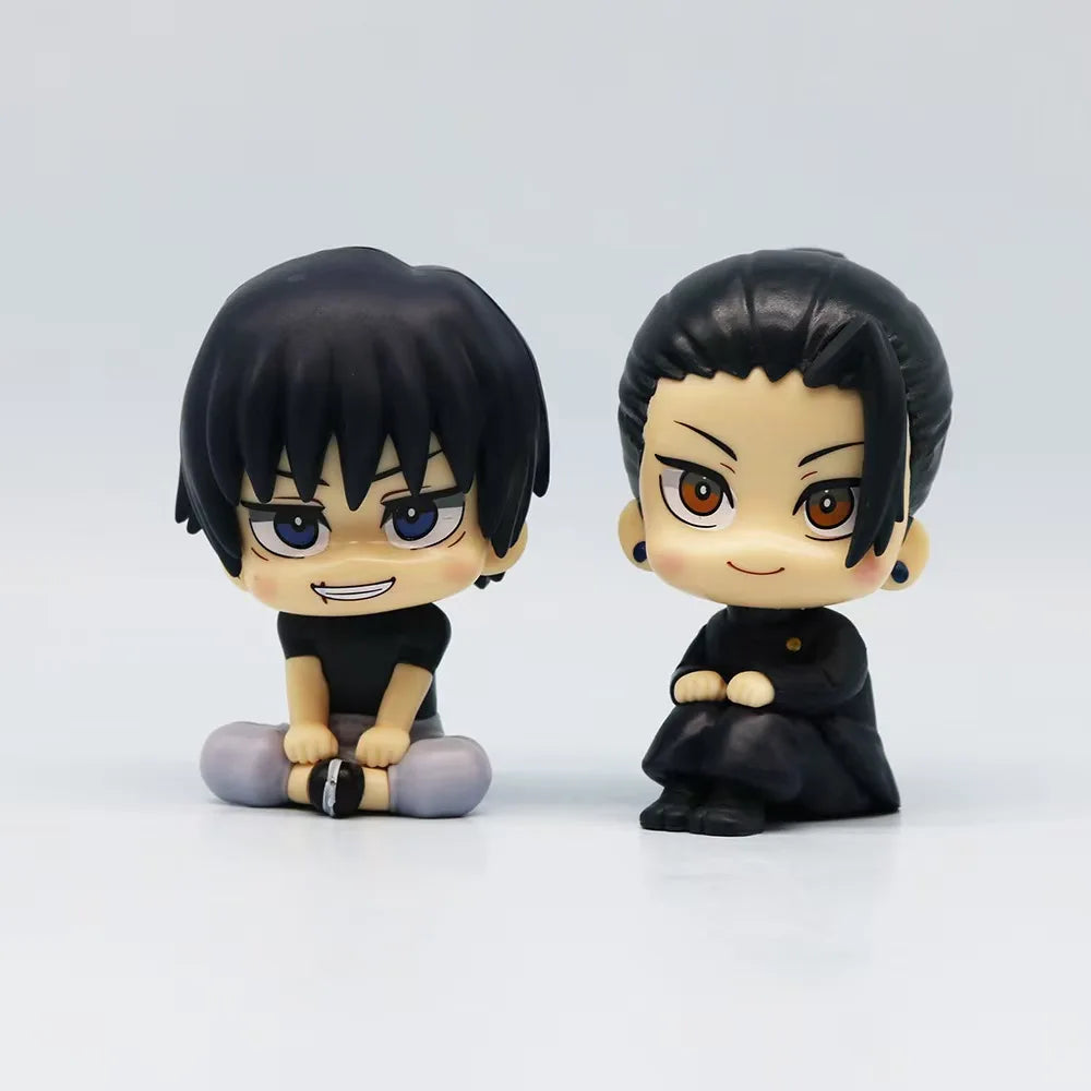 Jujutsu Kaisen Anime Figure Kawaii Geto Suguru PVC Model Fushiguro Figurine Cute Inumaki Gojo Satoru Okkotsu Yuta Brithday Gift - Jujutsu Kaisen Merch - Free Shipping Buy Now