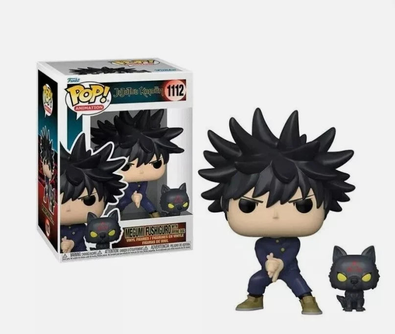 Funko POP Jujutsu Kaisen Megumi Fushiguro 1112 Mahito 1115 Satoru Gojo 1114 Yuji Itadori 1163Toys Collection Birthday Gift Model