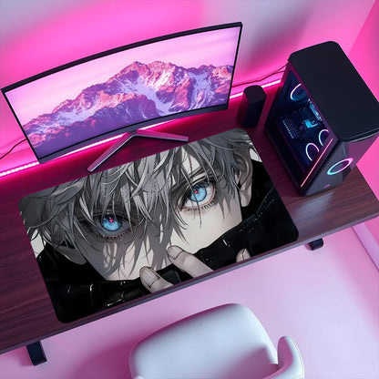 J-Jujutsu K-Kaisen Cool Mouse Pad Non-slip Thickened Large Writing Lockedge Office Student Gaming Cushion MousePad