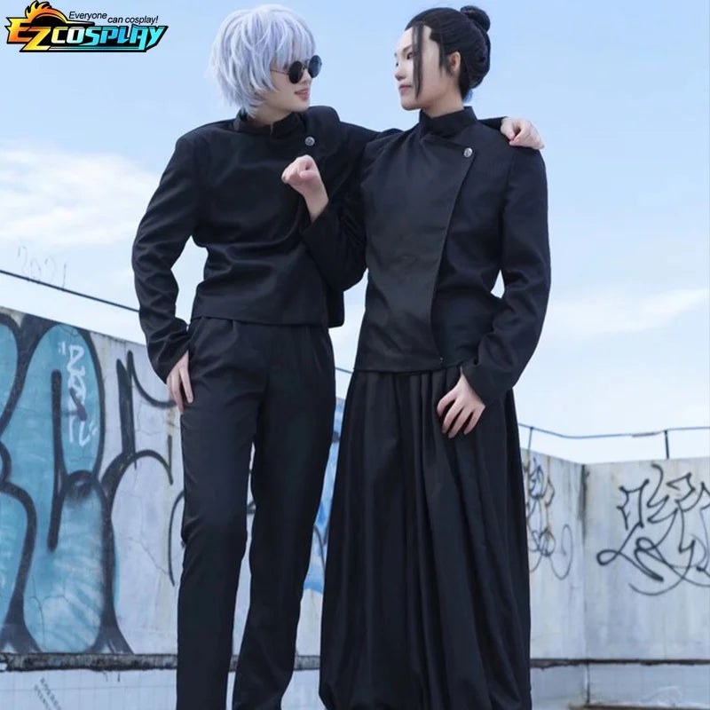 Geto Suguru Cosplay Anime Jujutsu Kaisen Cosplay Adult Mens Shirt Pants Wig High School Halloween Uniform Full Set - Jujutsu Kaisen Merch - Free Shipping Buy Now