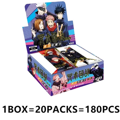 Genuine Jujutsu Kaisen Card Warlock Cards Gojo Satoru Fushiguro Megumi Itadori Yuji Cards Anime Peripheral Collection Cards Toy