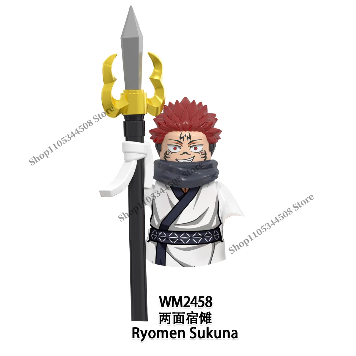 Jujutsu Kaisen MINI Puzzle Brick toys Makora Gojo Satoru Rogo Ryomen Sukuna Kugisaki Nobara Building Blocks Collection Gift