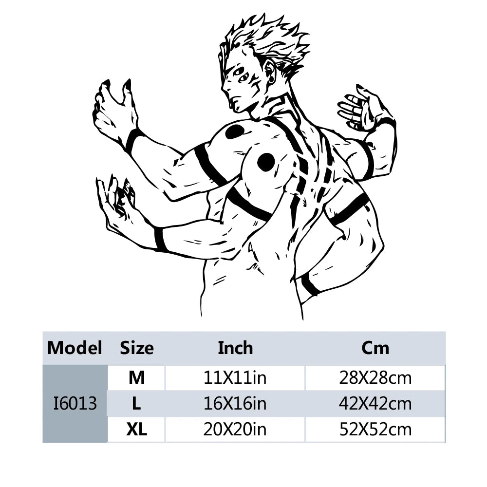 Creative Jujutsu Kaisen Sticker Waterproof Vinyl Wallpaper Home Decor For Kids Rooms Decoration Decoration Accessories
