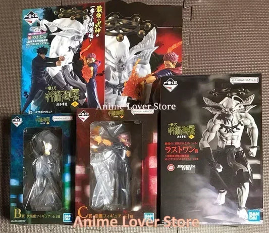 Original Genuine Bandai Jujutsu Kaisen Ichiban Kuji Fushiguro Megumi Ryomen Sukuna Makora Anime Figures Toys - Jujutsu Kaisen Merch - Free Shipping Buy Now