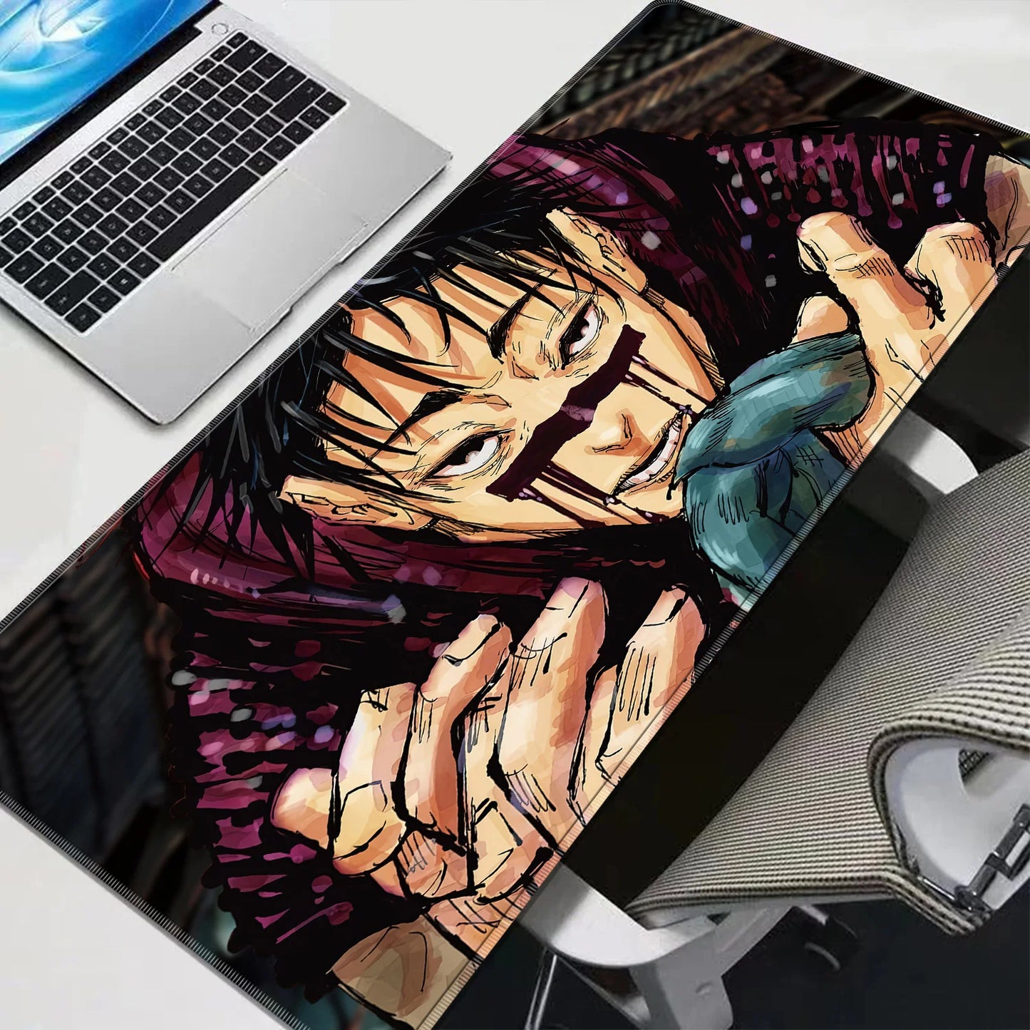 Hot Sale Anime Mouse Pad J-jujutsu Kaisen Choso Big Size Laptop Desk Mat Non-Slip Gamer Keyboard Pad Gaming Extended Mousepad