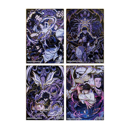 Japanese Anime Demon Slayer Gojo Satoru Jujutsu Kaisen Fushiguro Megumi Collectible Cards Christmas Birthday Gift Children's Toy