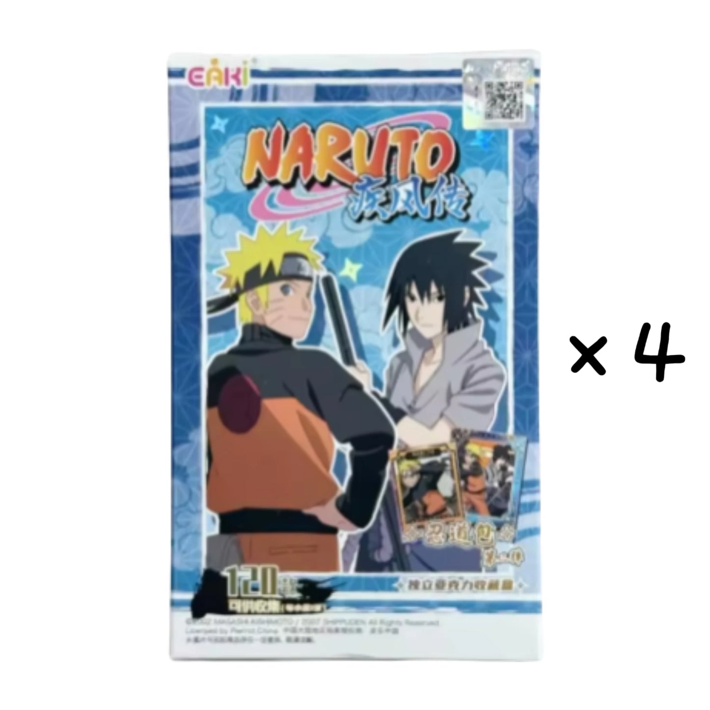Genuine EAKI Naruto Jujutsu Kaisen Classic Character Acrylic Polaroid Collection Card Exquisite Gift Children's Gift