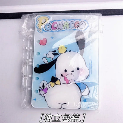 Popular Anime Cartoon Acrylic Book Bandai Notebook Exquisite Loose-leaf Book Jujutsu Kaisen Genshin Impact Attack on Titan A7 A5