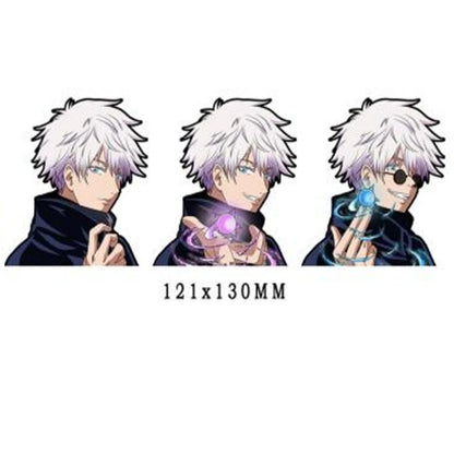 Anime Cartoon Jujutsu Kaisen Satoru Gojo 3D Motion Stickers Car Sticker Notebook Waterproof Decal Toy Motion Sticker Kids Gift