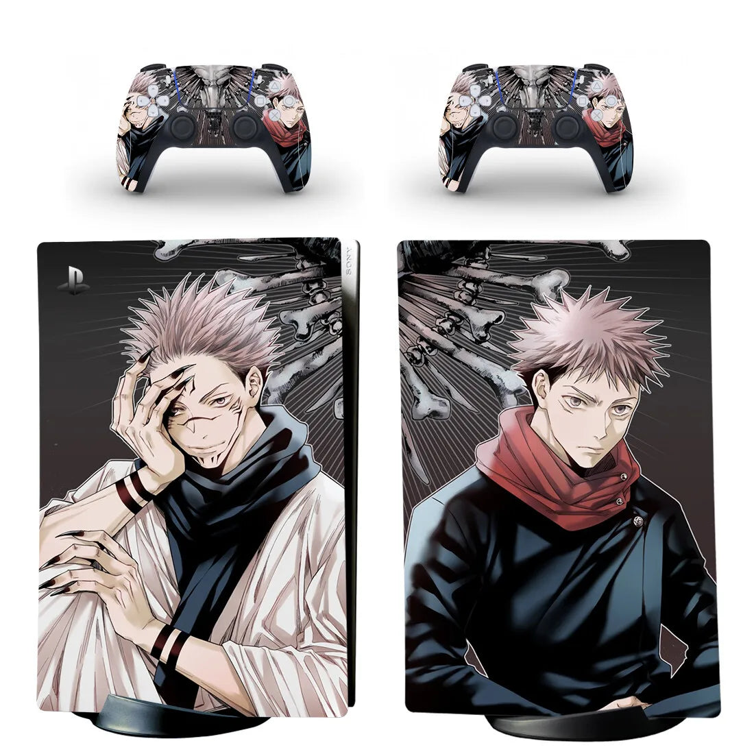 Jujutsu Kaisen Gojo PS5 Digital Skin Sticker Protector Decal Cover for Console Controller PS5 Digital Sticker Vinyl